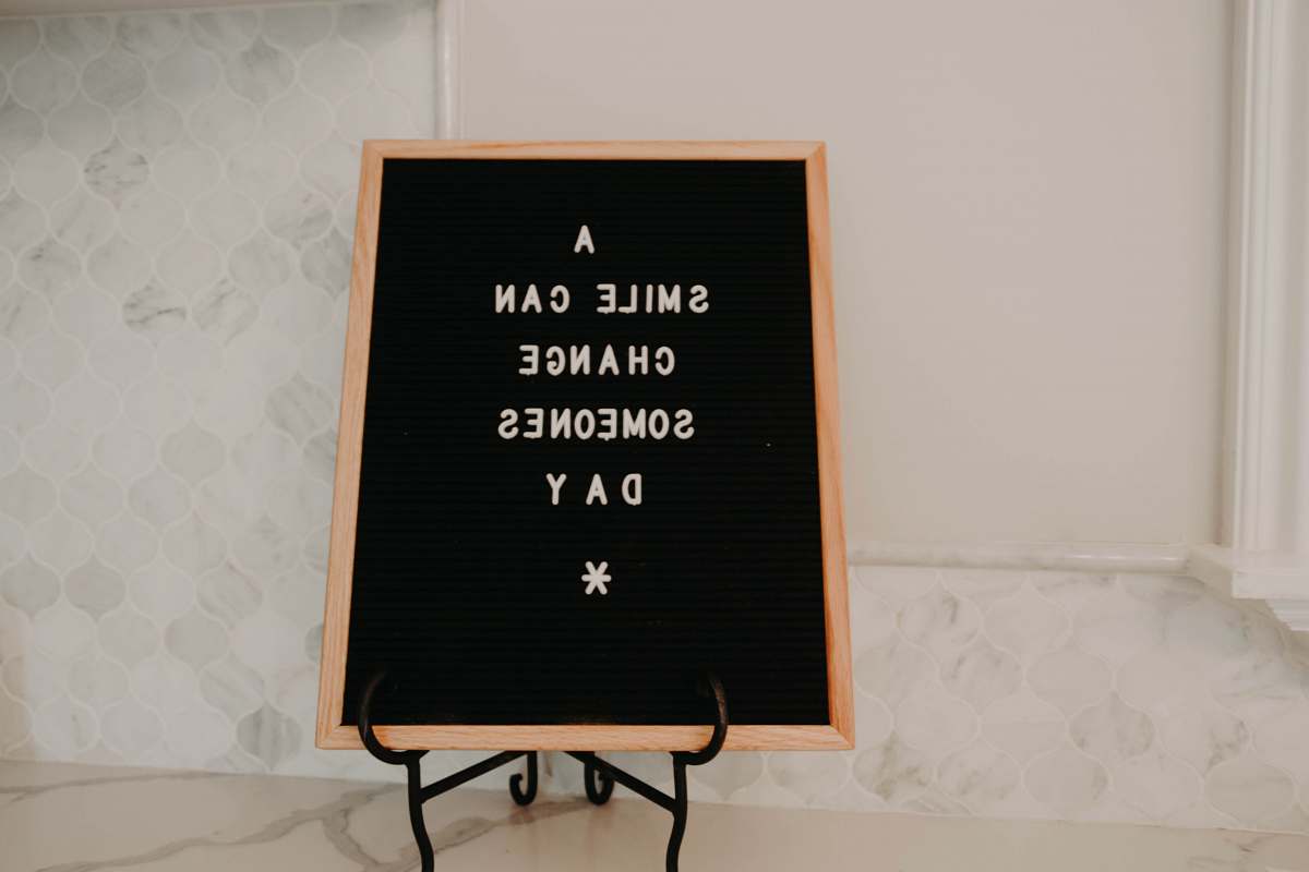 neonbrand digital marketing A Smile Can Change Someones Day text las vegas